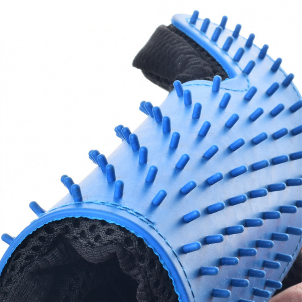 Silicone Pet Dog Brush Glove Deshedding Gentle Efficient Pet Grooming Glove Dog Bath Cat Cleaning Supplies Pet Glove Hair Remove